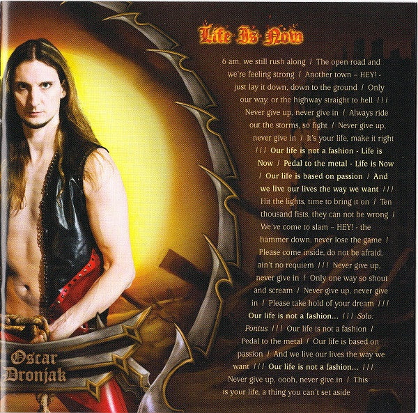 Hammerfall : No Sacrifice, No Victory (CD, Album)
