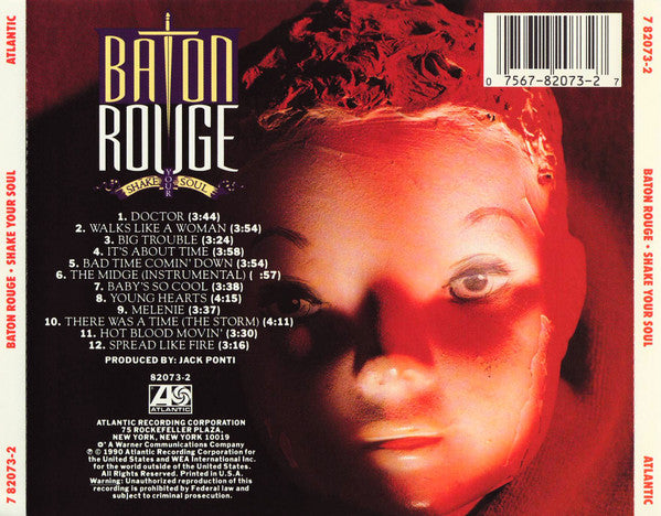 Baton Rouge (3) : Shake Your Soul (CD, Album)