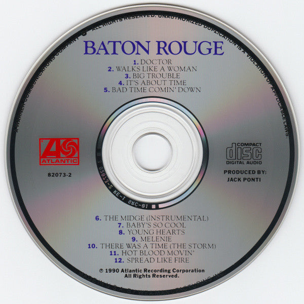 Baton Rouge (3) : Shake Your Soul (CD, Album)