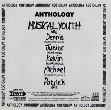 Musical Youth : Anthology (CD, Comp)