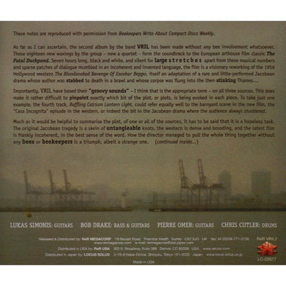 VRIL (4) : The Fatal Duckpond (CD, Album)