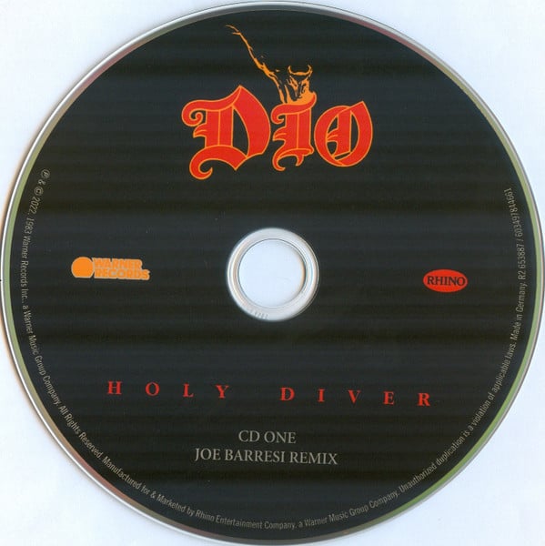 Dio (2) : Holy Diver (CD, Album, RE, Rem + CD, Album, RE, RM + CD + CD, )