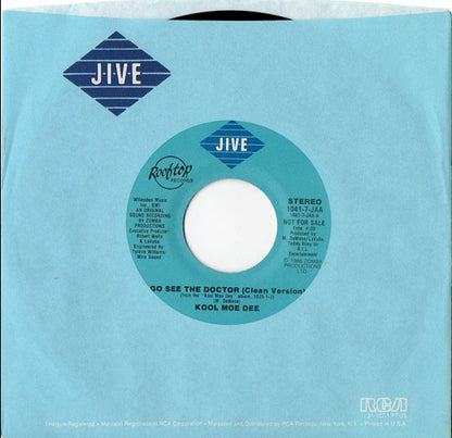 Kool Moe Dee : Go See The Doctor (7", Promo)