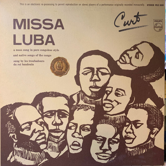 Les Troubadours Du Roi Baudouin : Missa Luba (LP, Album, RE, Gat)