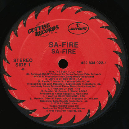 Safire : Sa-Fire (LP, Album)