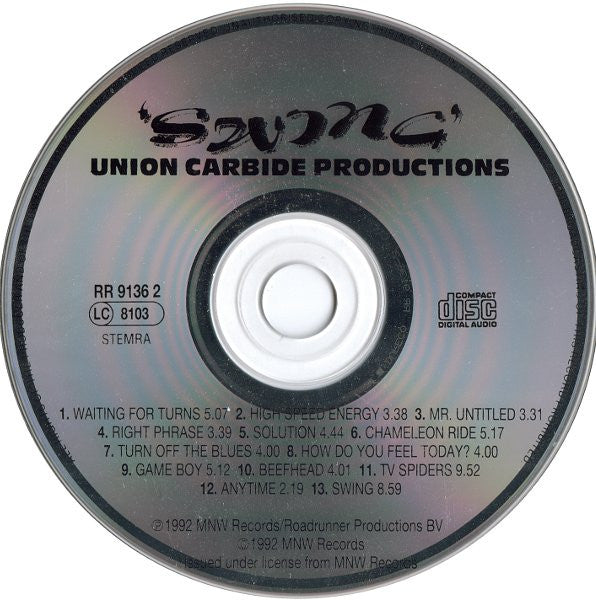 Union Carbide Productions : Swing (CD, Album)