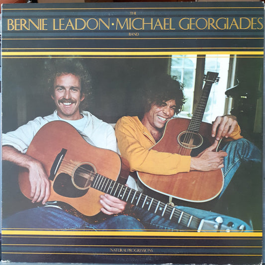 The Bernie Leadon-Michael Georgiades Band : Natural Progressions (LP, Album, Promo, San)