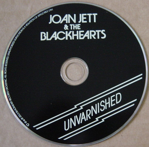 Joan Jett & The Blackhearts : Unvarnished (CD, Album)