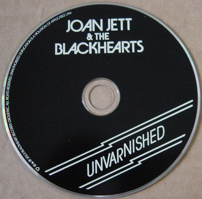 Joan Jett & The Blackhearts : Unvarnished (CD, Album)