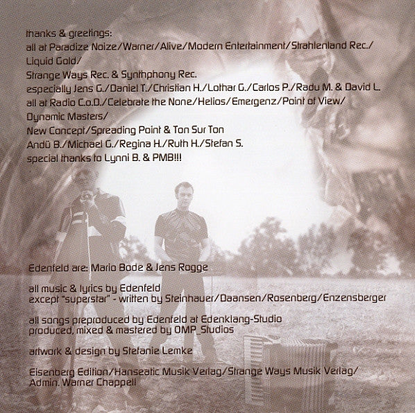 Edenfeld : Terra E (CD, Album)