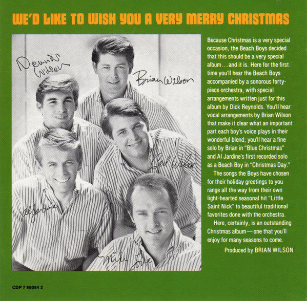 The Beach Boys : The Beach Boys' Christmas Album (CD, Mono, RE)