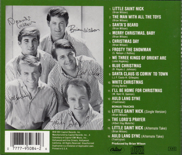 The Beach Boys : The Beach Boys' Christmas Album (CD, Mono, RE)