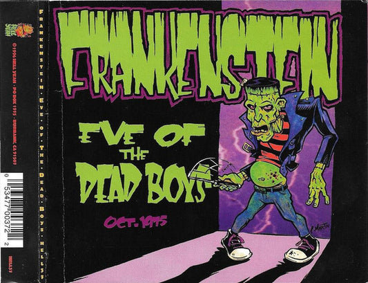 Frankenstein (3) : Eve Of The Dead Boys (Oct. 1975) (CD, Single)