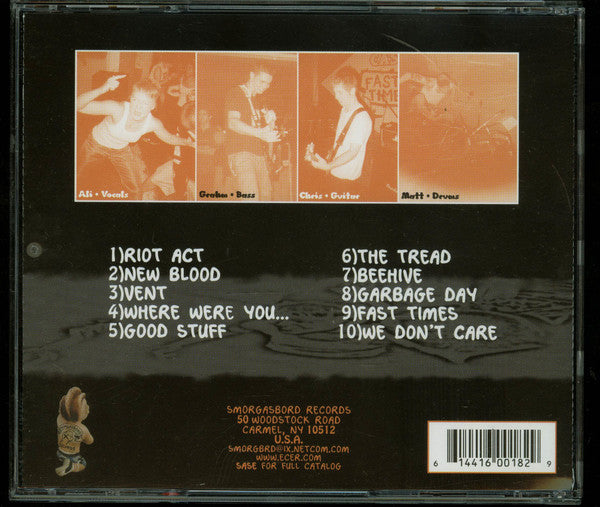 Fast Times : Where Were You... (CD, EP)