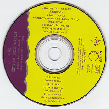 XTC : Drums And Wires (CD, Album, RE, DAD)