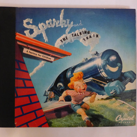 Henry Blair And Cast* : Sparky And The Talking Train (3xShellac, 10", Album)