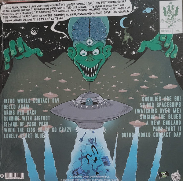 Groovie Ghoulies : World Contact Day (LP, RP, Neo)