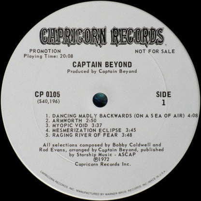Captain Beyond : Captain Beyond (LP, Album, Promo)