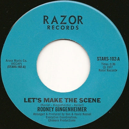 Rodney Bingenheimer : Let's Make The Scene (7", Single)