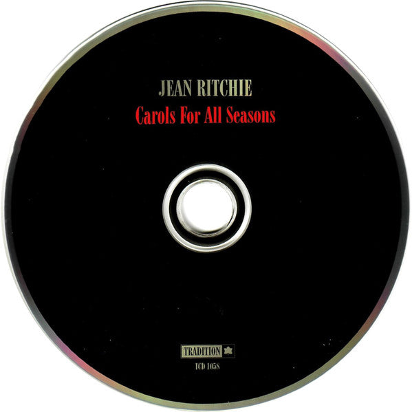Jean Ritchie : Carols For All Seasons (CD, Album, Mono, RE, RM)