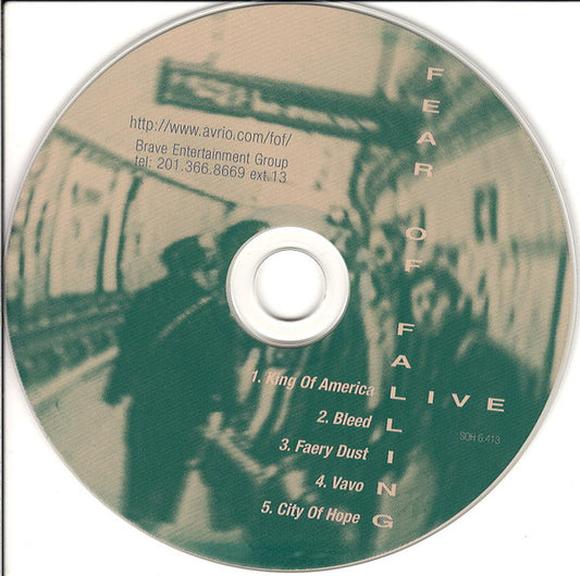 Fear Of Falling (2) : Live (CD, EP)
