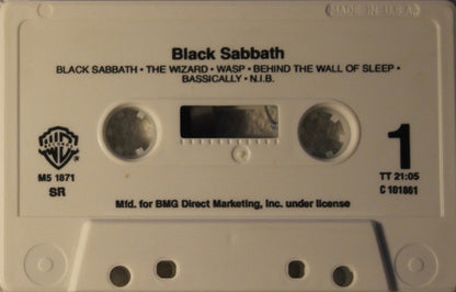 Black Sabbath : Black Sabbath (Cass, Album, Club, RE)