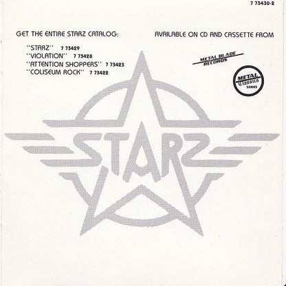 Starz (2) : Live In Action (CD, Album, RE)