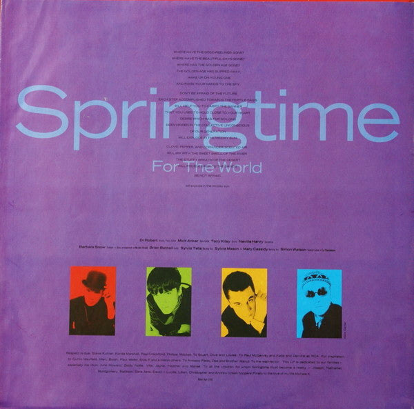 The Blow Monkeys : Springtime For The World (LP, Album)