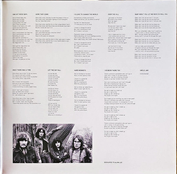 Ten Years After : A Space In Time  (LP, Album, RE, 180 + LP, Album, RE, 180 + 50t)