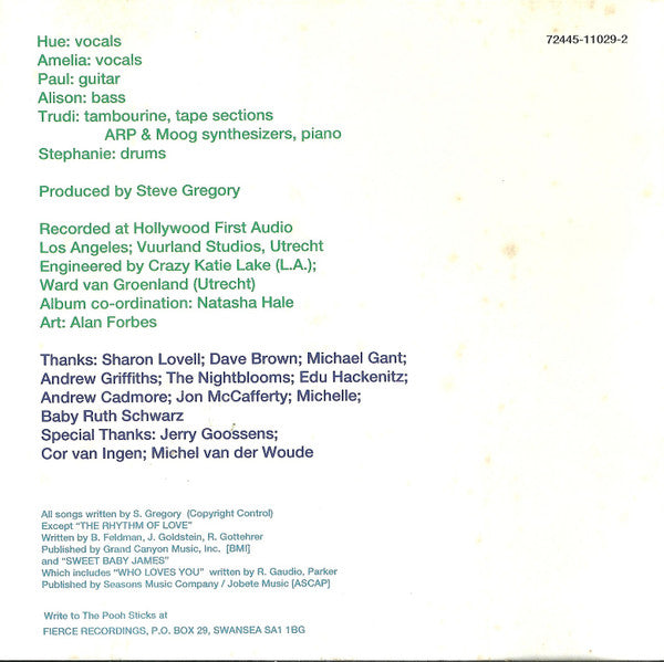 The Pooh Sticks : The Great White Wonder (CD, Album)