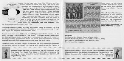 The Rocky Fellers : Look At Killer Joe Go! The Complete Scepter Recordings 1962-64 (CD, Comp)