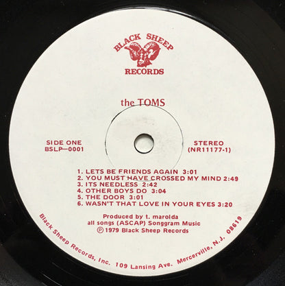 The Toms : The Toms (LP, Album)