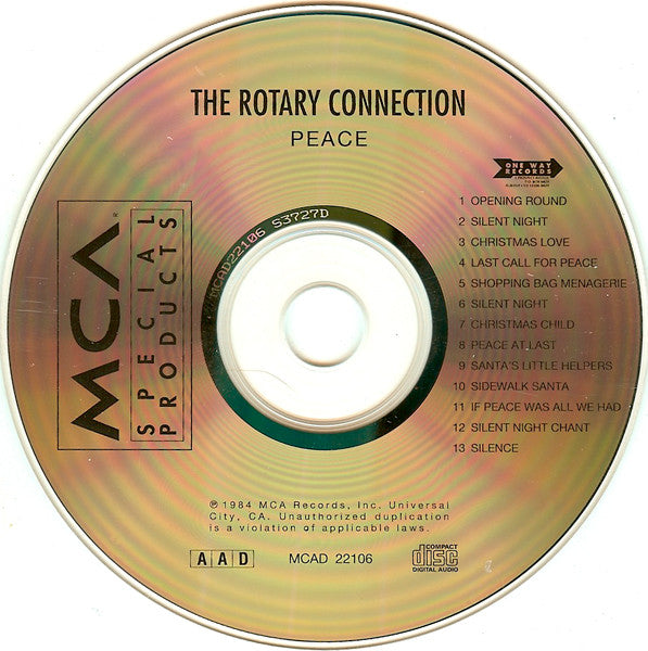 The Rotary Connection* : Peace (CD, Album, RE)