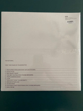 The National : First Two Pages Of Frankenstein (LP, Album, Tur)