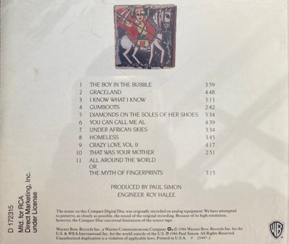 Paul Simon : Graceland (CD, Album, Club, RCA)