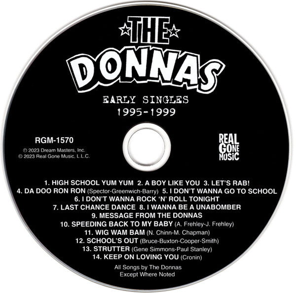 The Donnas : Early Singles 1995-1999 (CD, Comp)