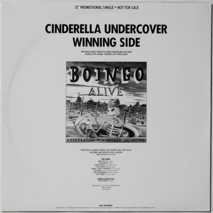 Oingo Boingo : Cinderella Undercover / Winning Side (12", Single, Promo)