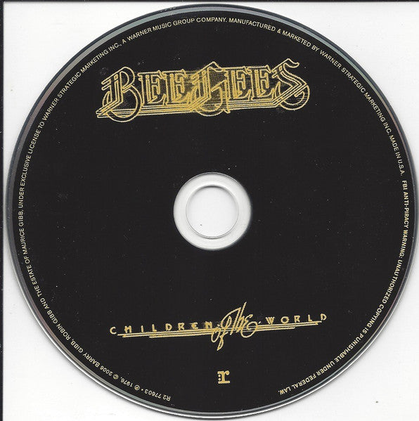 Bee Gees : Children Of The World (CD, Album, Club, RE)