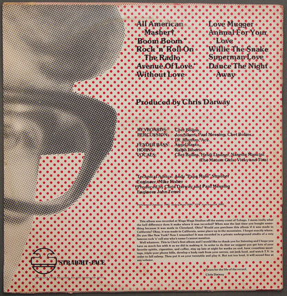 Chet Bolins : All American Masher (LP, Album, Mixed, Red)