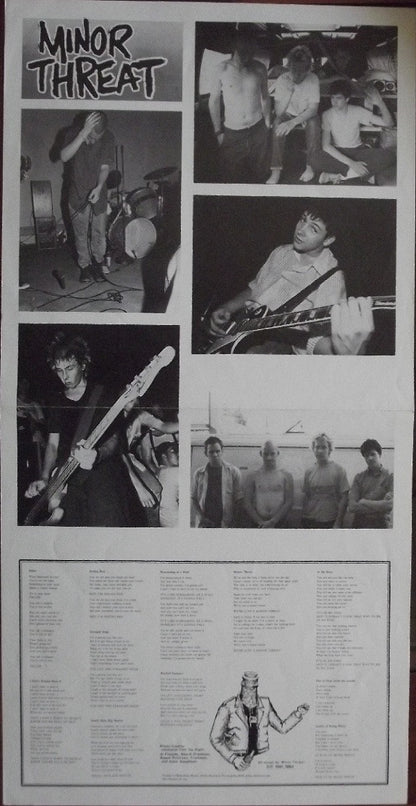 Minor Threat : Minor Threat (LP, Comp, RP, $5,)