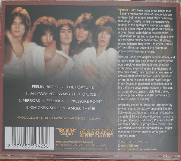 Angel (24) : Helluva Band (CD, Album, RE, RM)