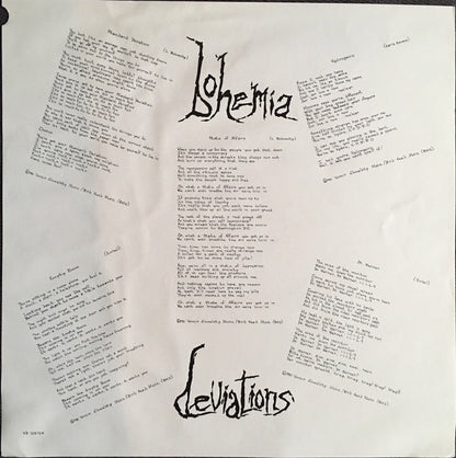 Bohemia (4) : Deviations (LP)