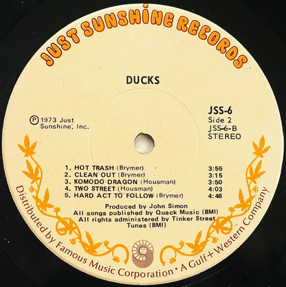 Ducks (2) : Ducks (LP, Album, Scr)