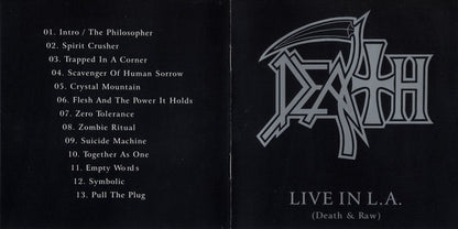 Death (2) : Live In L.A. (Death & Raw) (CD, Album)