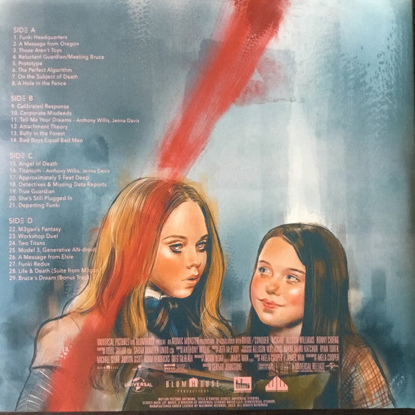 Anthony Willis (2) : Megan (Original Motion Picture Soundtrack) (LP, Pin + LP, Blu + Album, Dlx)