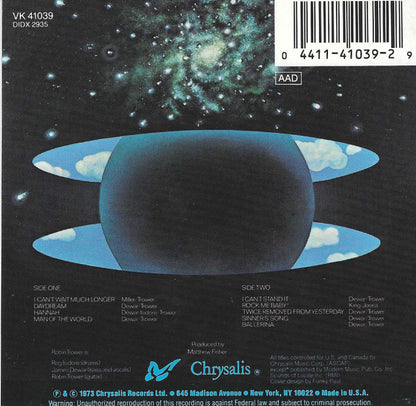 Robin Trower : Twice Removed From Yesterday (CD, Album, RE)