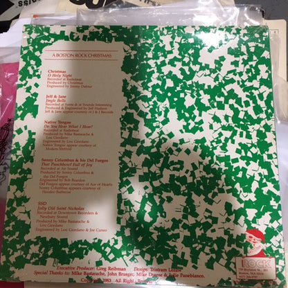 Various : A Boston Rock Christmas (LP, Comp)