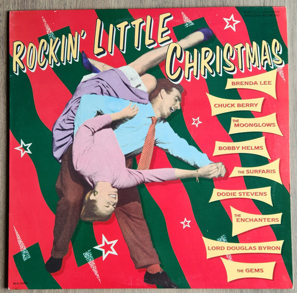 Various : Rockin' Little Christmas (LP, Comp, Glo)