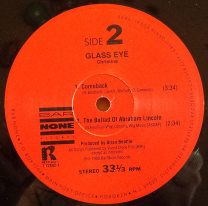 Glass Eye : Christine (12", EP)
