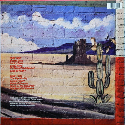 Bruce Springsteen : Lucky Town (LP, Album, Car)